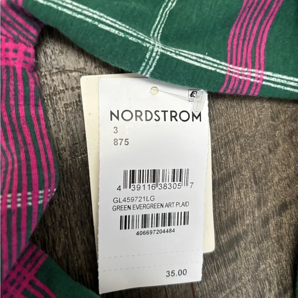 Tucker + Tate Green and Pink Plaid Kids Dress